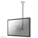 Neomounts FPMA-C100SILVER ceiling mount, 10 to 30 inch, up to 12 kg, VESA 75x75 to 200x100, Tilt, Rotate, Swivel