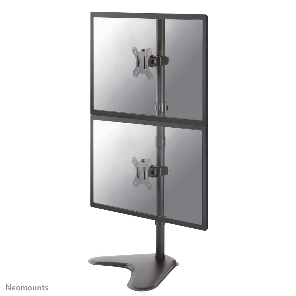 [FPMAD550DDVBLACK] Neomounts FPMA-D550DDVBLACK Monitorständer, 10 bis 32 Zoll, bis 6 kg, 2 Bildschirme, VESA 75x75 bis 100x100