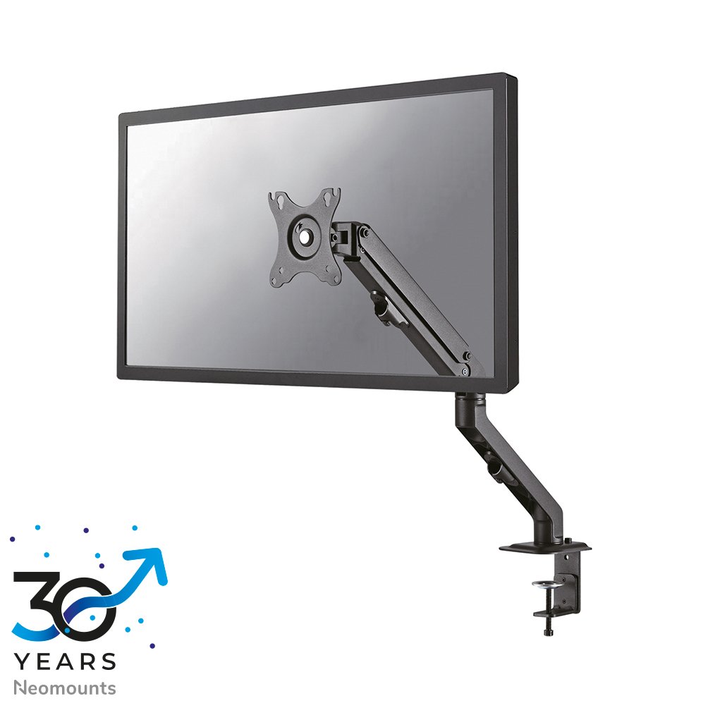 Neomounts FPMA-D650BLACK Monitorarm, 17 bis 27 Zoll, bis 7 kg, VESA 75x75 bis 100x100, Voll beweglich
