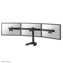 Neomounts FPMA-D700DD3 monitor stand, 10 to 27 inch, up to 8 kg, 3 screens, VESA 75x75 to 100x100