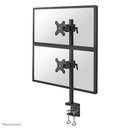 Neomounts FPMA-D700DV Monitorarm, 10 bis 27 Zoll, bis 6 kg, 2 Bildschirme, VESA 75x75 bis 100x100