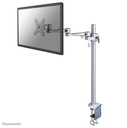 Neomounts FPMA-D935POLE70 Monitorarm, 10 bis 30 Zoll, bis 10 kg, VESA 75x75 bis 100x100, Neigen, Rotieren, Schwenken