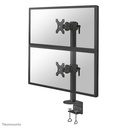 Neomounts FPMA-D960DVBLACKPLUS monitor arm, 17 to 49 inch, up to 15 kg, 2 screens, VESA 75x75 to 100x100