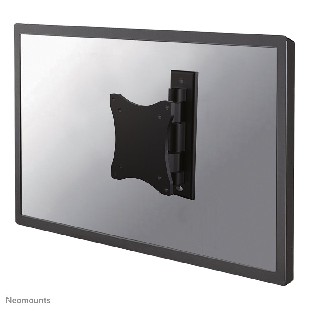 Neomounts FPMA-W810BLACK Wandhalterung, 10 bis 27 Zoll, bis 12 kg, VESA 75x75 bis 100x100, Neigen, Schwenken