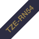 Brother Satinband TZe-RN54 / TZERN54, gold auf marineblau, 24 mm x 4 m