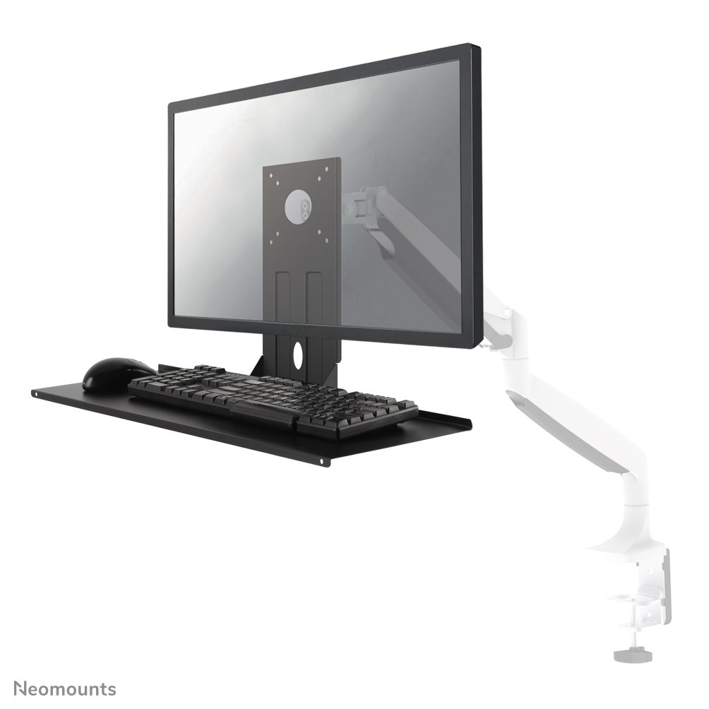 [KEYBV200BLACK] Accessoire de bureau Neomounts KEYB-V200BLACK, 32 pouces, jusqu'à 2 kg, VESA 75x75 à 100x100, fixé