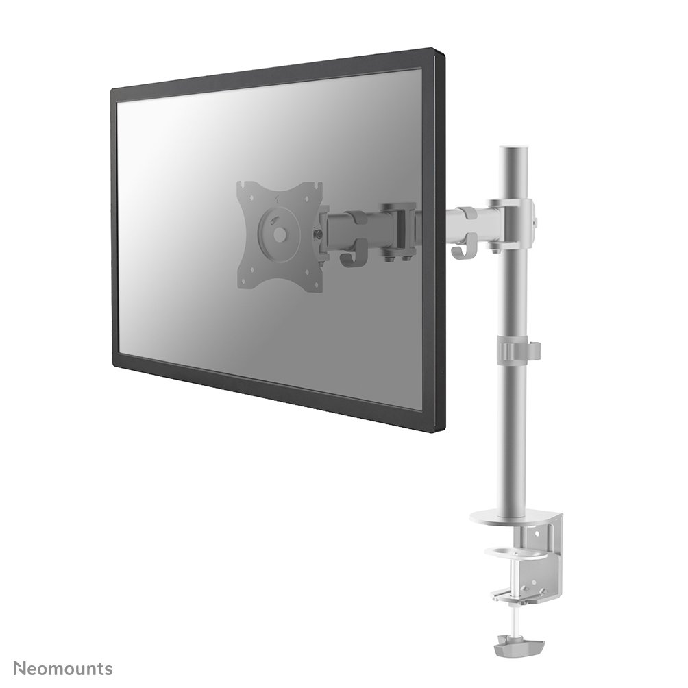 [NMD135SILVER] Neomounts NM-D135SILVER monitor arm, 10 to 30 inch, up to 8 kg, VESA 75x75 to 100x100, Tilt, Rotate, Swivel, Full motion
