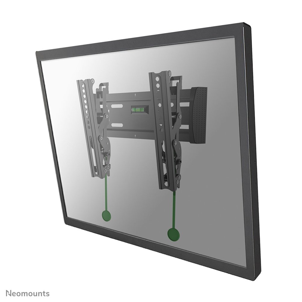 Neomounts NM-W125BLACK Wandhalterung, 10 bis 40 Zoll, bis 20 kg, VESA 75x75 bis 200x200, Neigen