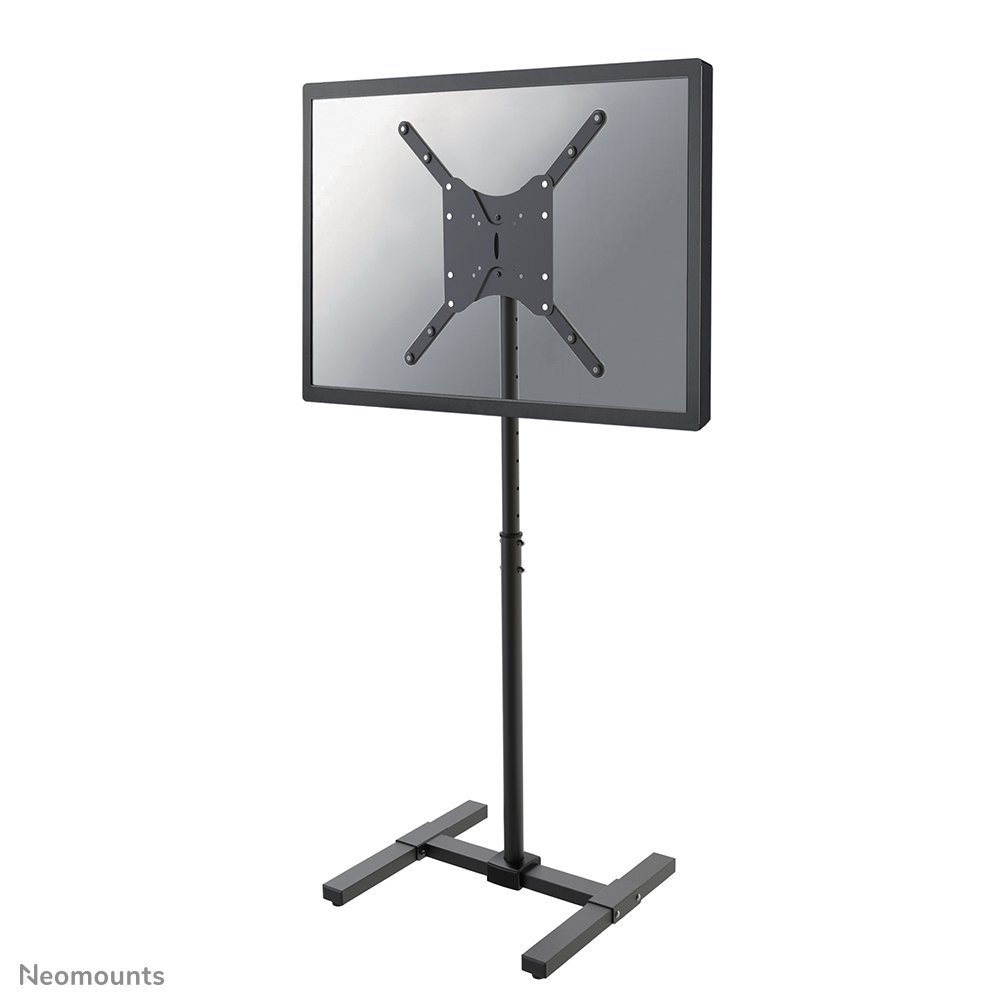 Neomounts NS-FS100BLACK Bodenständer, 10 bis 55 Zoll, bis 20 kg, VESA 75x75 bis 400x400, Neigen