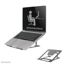 Neomounts NSLS085GREY Laptopständer, 10 bis 17 Zoll, bis 5 kg, Neigen
