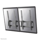 Neomounts NS-WMB200PBLACK Menu-Board-Halterung, 40 bis 52 Zoll, bis 50 kg, 2 Bildschirme, VESA 200x200 bis 400x600