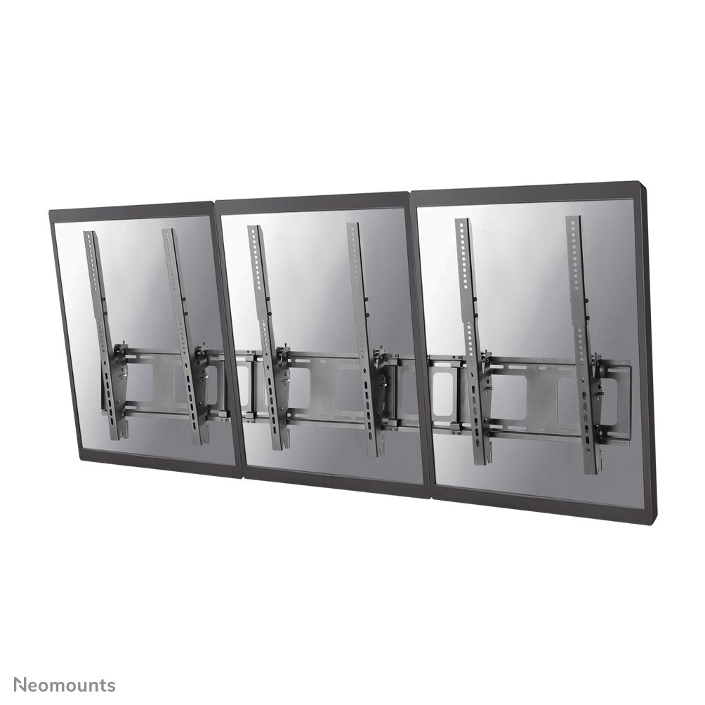 [NSWMB300PBLACK] Neomounts NS-WMB300PBLACK menu board mount, 40 to 52 inch, up to 50 kg, 3 screens, VESA 200x200 to 400x600