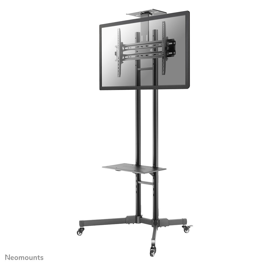 Neomounts PLASMA-M1700E Display-Rollwagen, 32 bis 70 Zoll, bis 50 kg, VESA 200x200 bis 600x400, Neigen