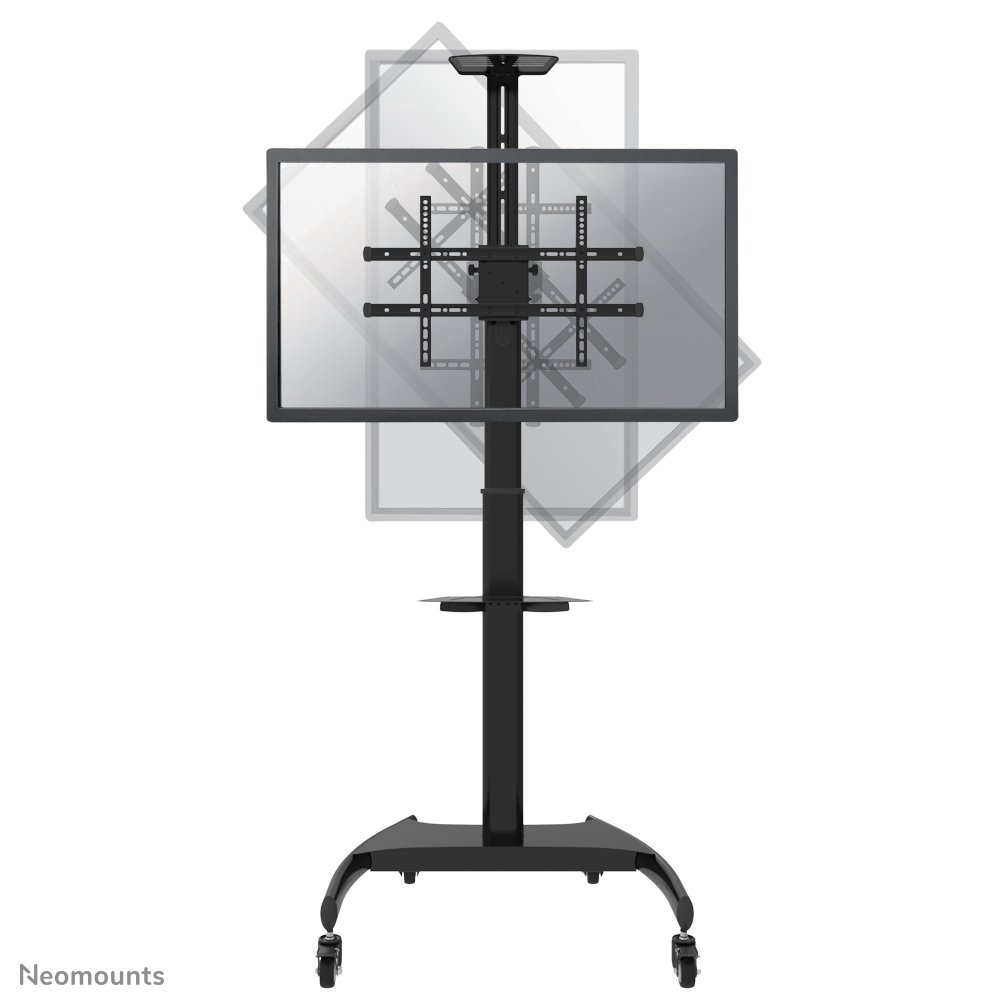 Chariot mobile pour écran Neomounts PLASMA-M1900E, 37 à 70 pouces, jusqu'à 50 kg, VESA 200x200 à 600x400
