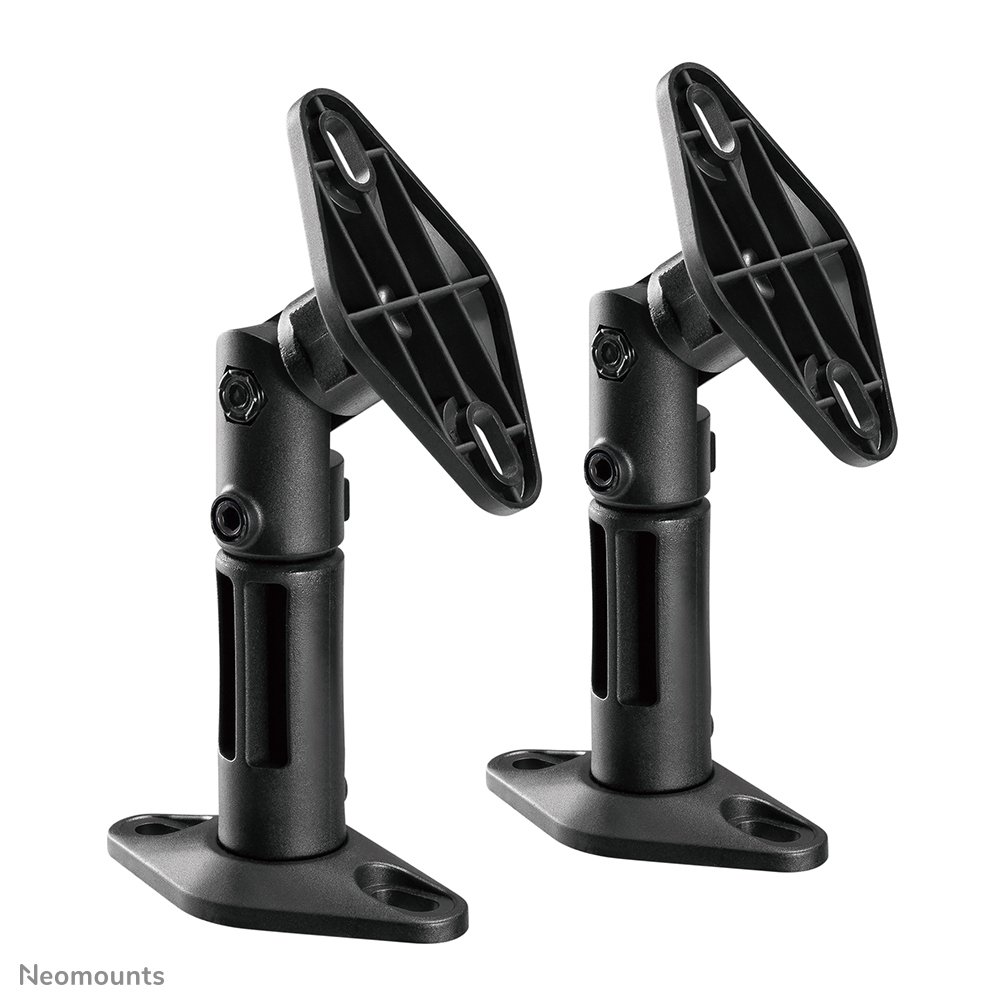 [SPEAKERW100BLACK] Neomounts SPEAKER-W100BLACK Videobar-Halterung, bis 3.5 kg, Neigen, Rotieren, Schwenken, Voll beweglich