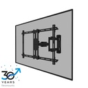 Support mural pour écran Neomounts WL40S-850BL16, 40 à 70 pouces, jusqu'à 45 kg, VESA 200x100 à 600x400, inclinaison