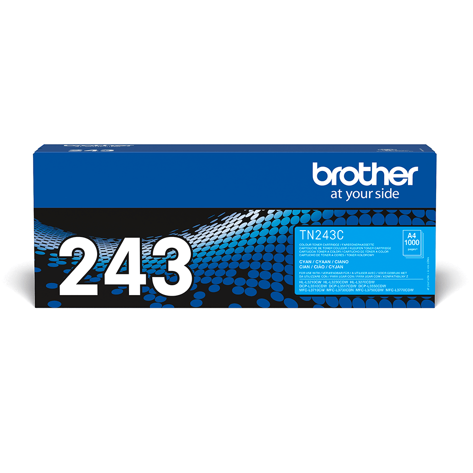 [TN243C] Brother TN-243C / TN243C cyan toner, 1,000 pages