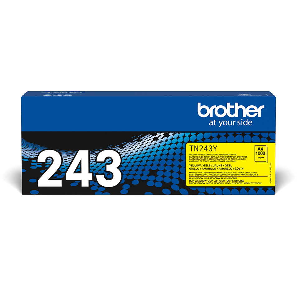 [TN243Y] Toner Brother TN-243Y / TN243Y jaune, 1 000 pages