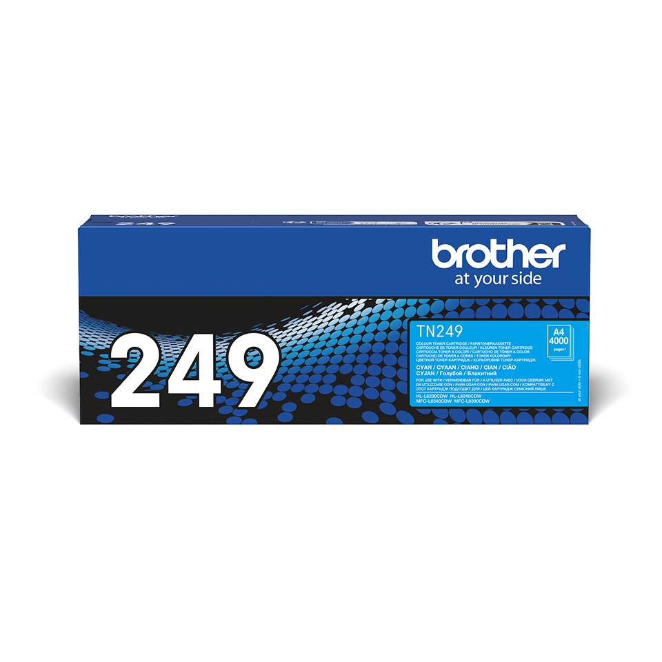 [TN249C] Brother Toner TN-249C / TN249C Cyan XXL, 4.000 Seiten