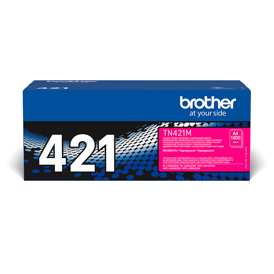 [TN421M] Brother Toner TN-421M / TN421M Magenta, 1.800 Seiten