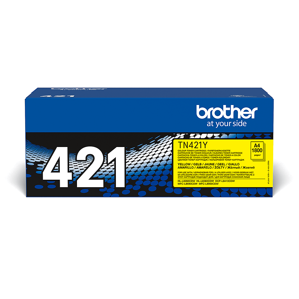 Toner Brother TN-421Y / TN421Y jaune, 1 800 pages