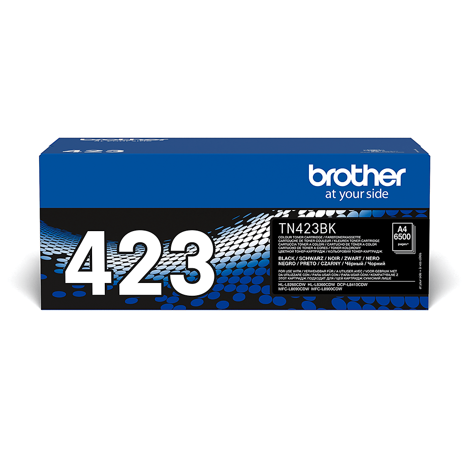 [TN423BK] Brother TN-423BK / TN423BK black toner XL, 6,500 pages