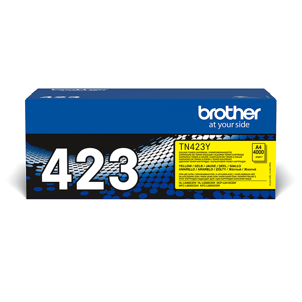 Brother TN-423Y / TN423Y yellow toner XL, 4,000 pages