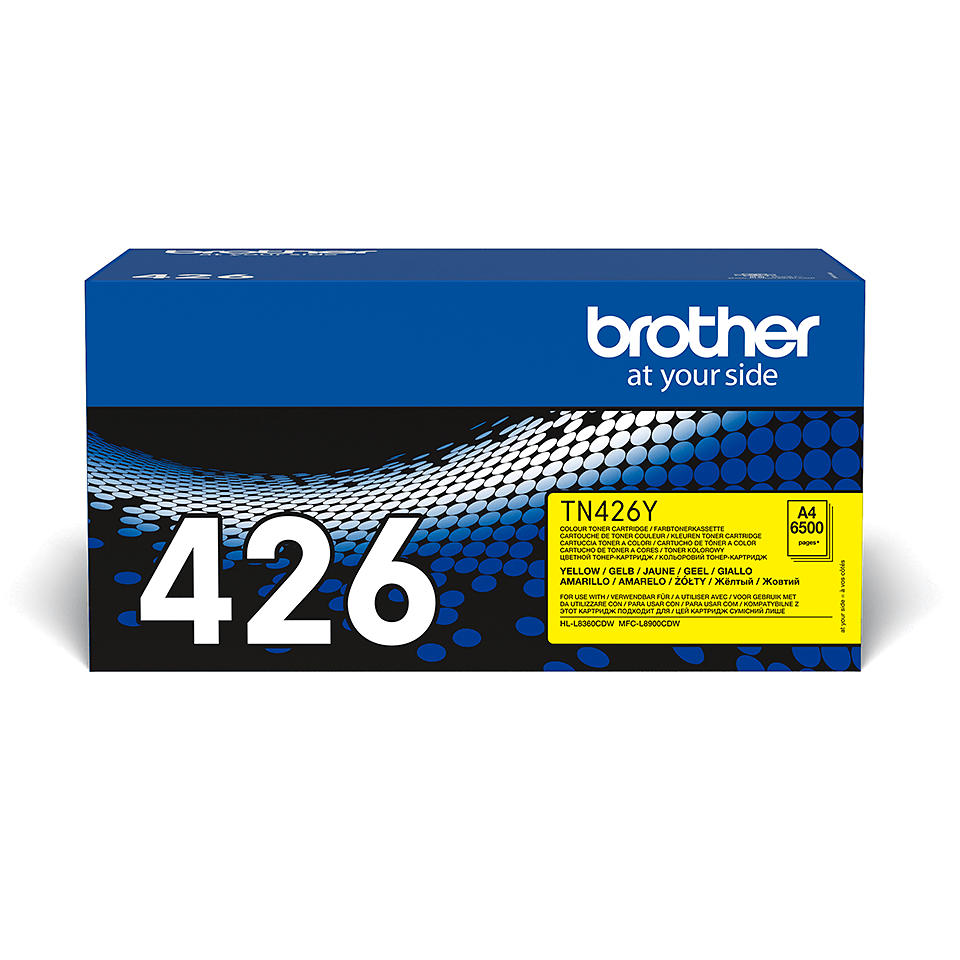 [TN426Y] Toner Brother TN-426Y / TN426Y jaune XXL, 6 500 pages