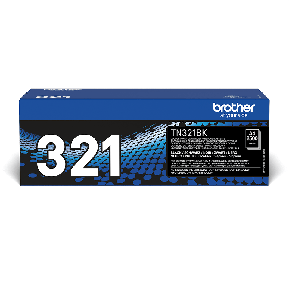 [TN321BK] Toner Brother TN-321BK / TN321BK noir, 2 500 pages