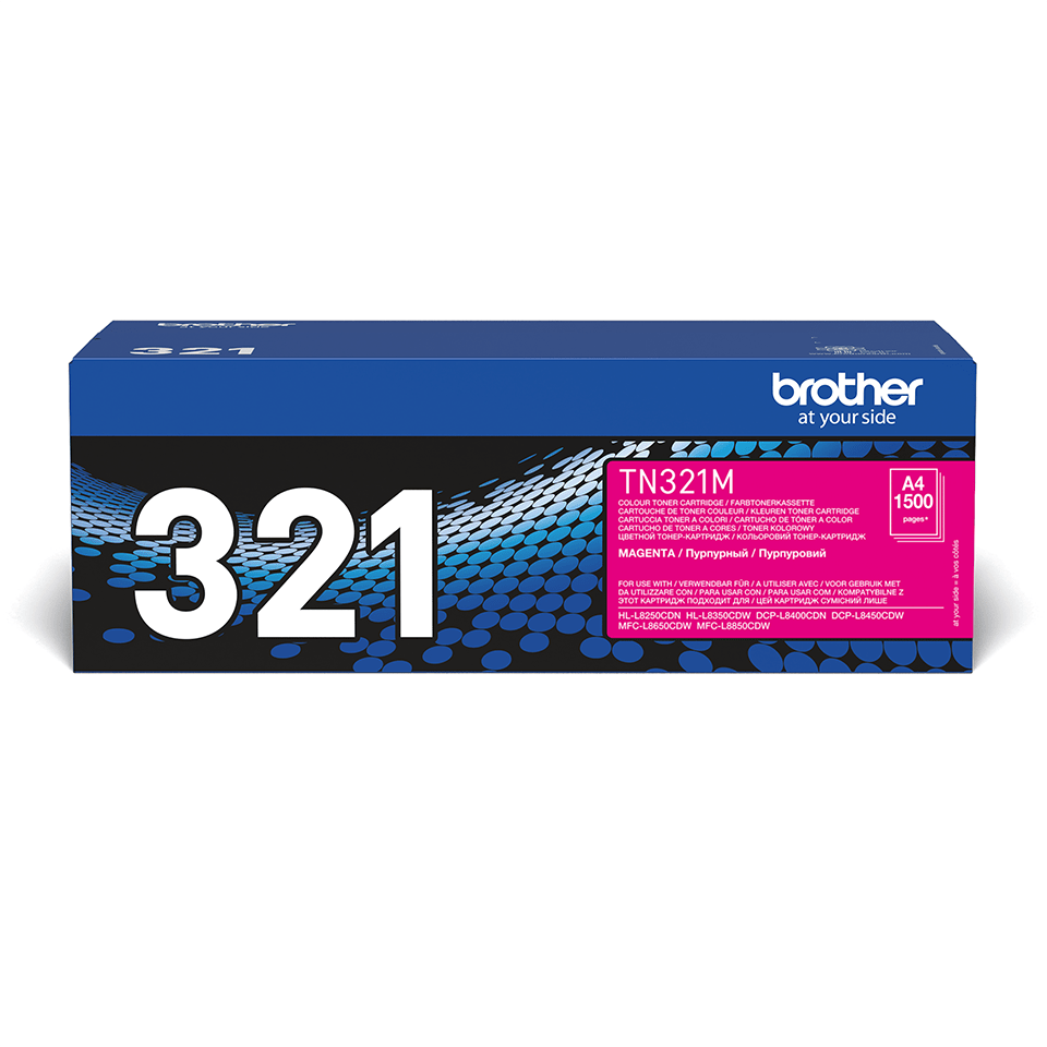Brother TN-321M / TN321M magenta toner, 1,500 pages