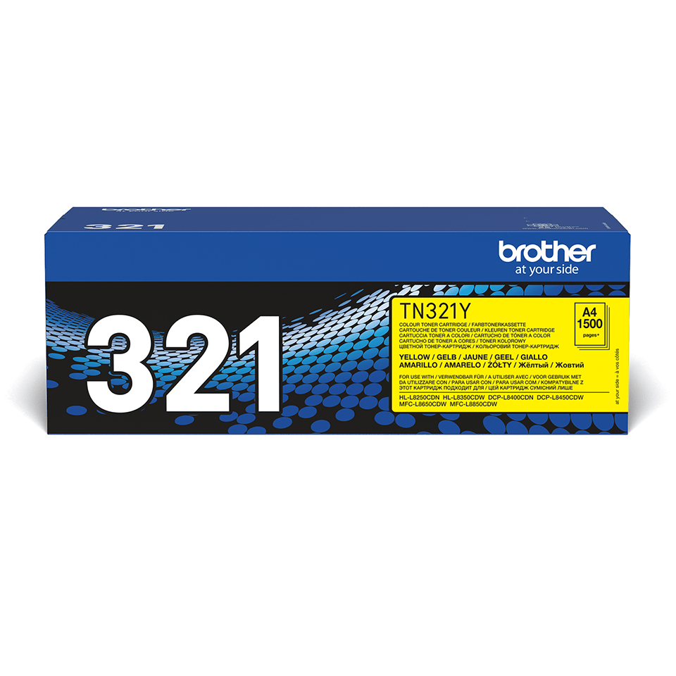 [TN321Y] Brother Toner TN-321Y / TN321Y Gelb, 1.500 Seiten